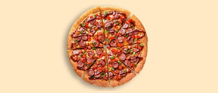 Pepperoni & Turkish Sausage Pizza  10" 